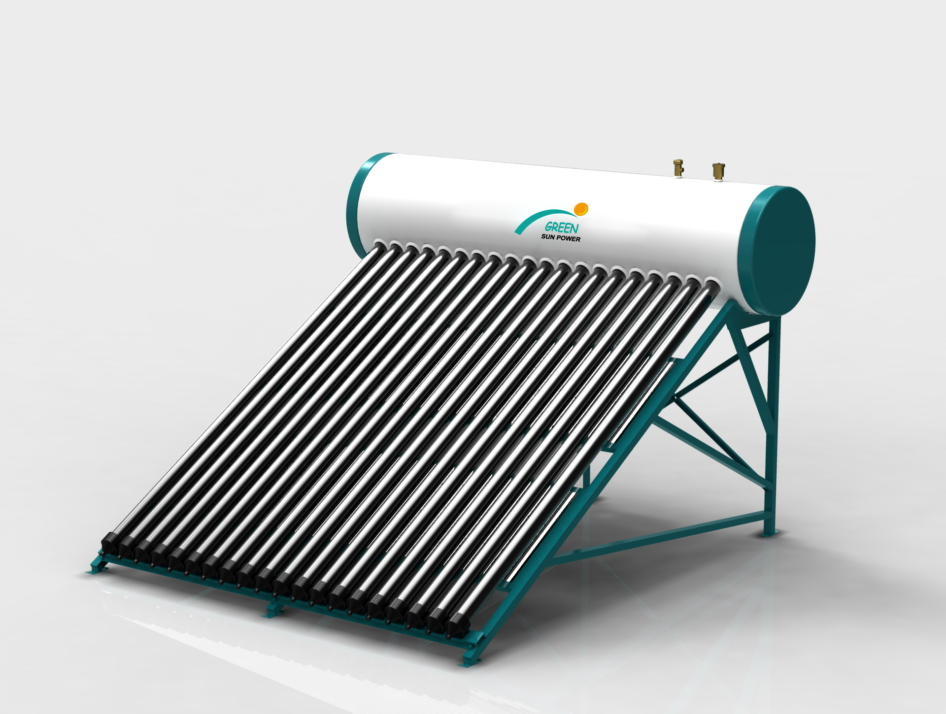 Pressure Series Solar Water Heater with Heat Pipe Green Sun Power